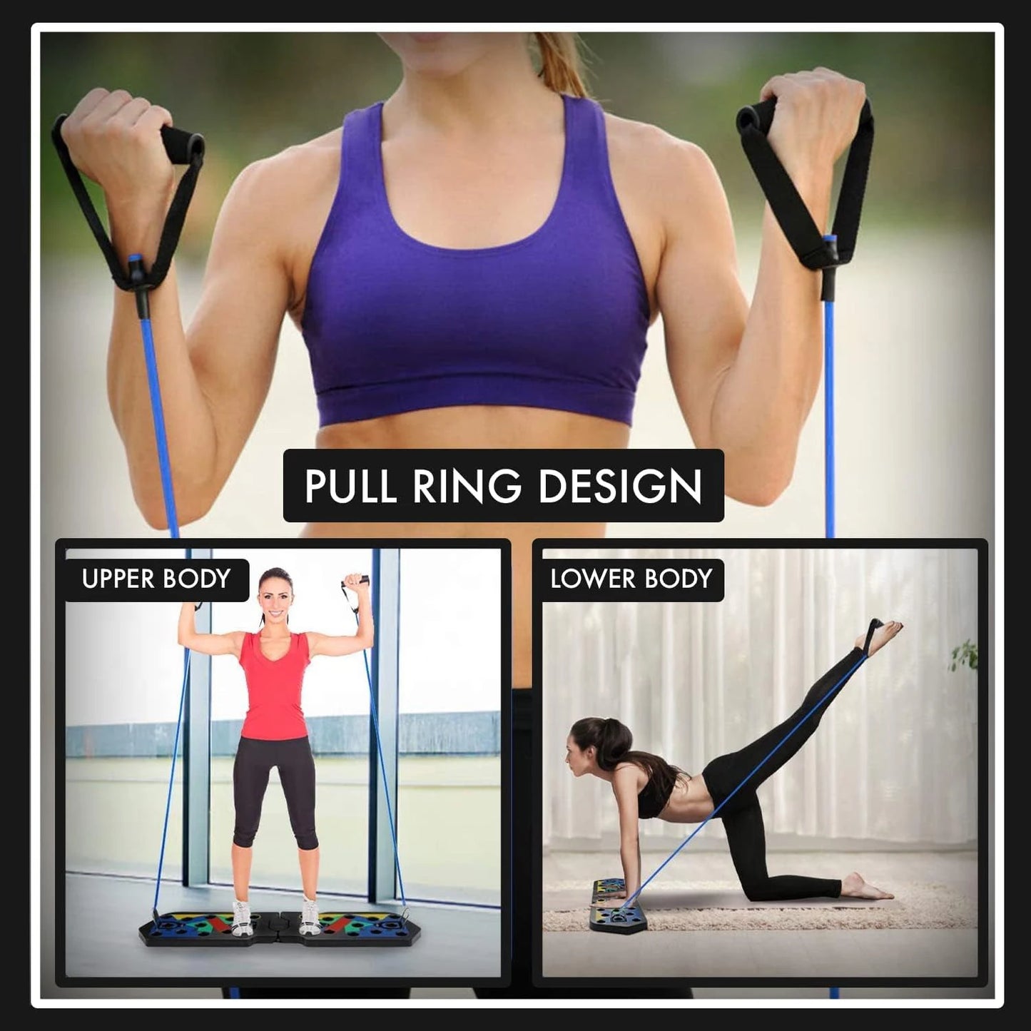 9 in 1 Multifunctional Push Up Board