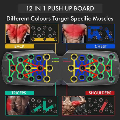 9 in 1 Multifunctional Push Up Board