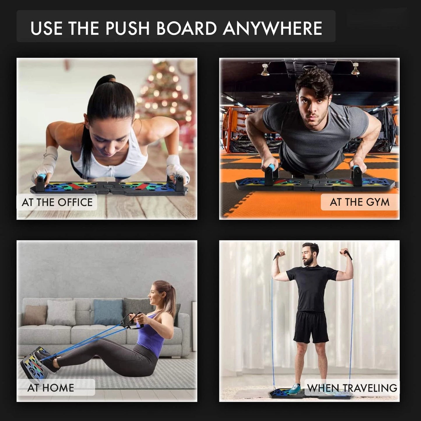 9 in 1 Multifunctional Push Up Board
